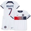 Conjunto (Camiseta+Pantalón Corto) Paris Saint-Germain Mbappé Segunda Equipación 23-24 - Niño